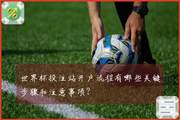 世界杯投注站开户流程有哪些关键步骤和注意事项？