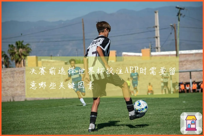 决赛前选择世界杯投注APP时需要留意哪些关键因素