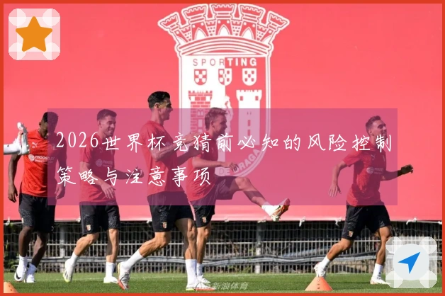 2026世界杯竞猜前必知的风险控制策略与注意事项